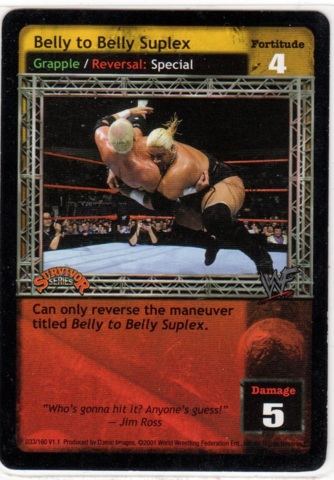Belly to Belly Suplex (SS1)